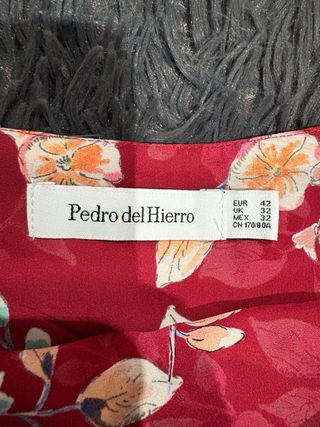 Falda plisada estampada floral