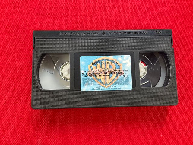 Film VHS Deep Blue Sea