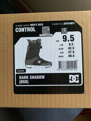 Botas Snowboard DC Control