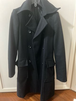 Capotto nero elegante