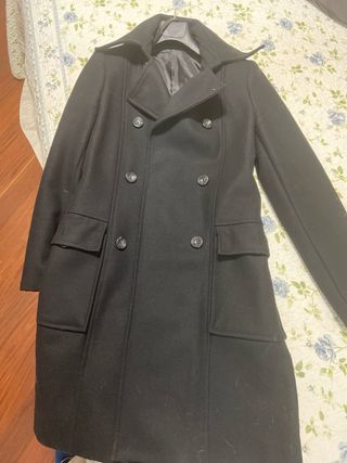 Capotto nero elegante