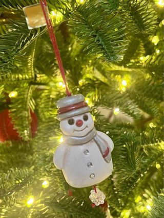 Addobbo Natale Thun Pupazzo Neve