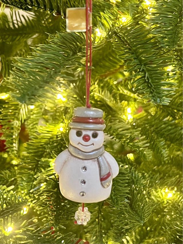 Addobbo Natale Thun Pupazzo Neve