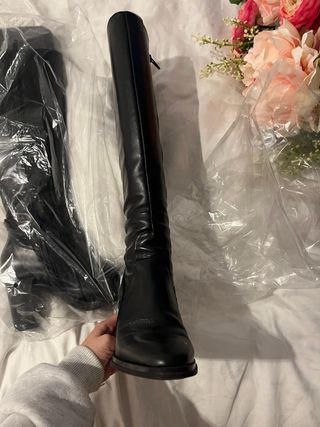 Botas altas Wonder negras