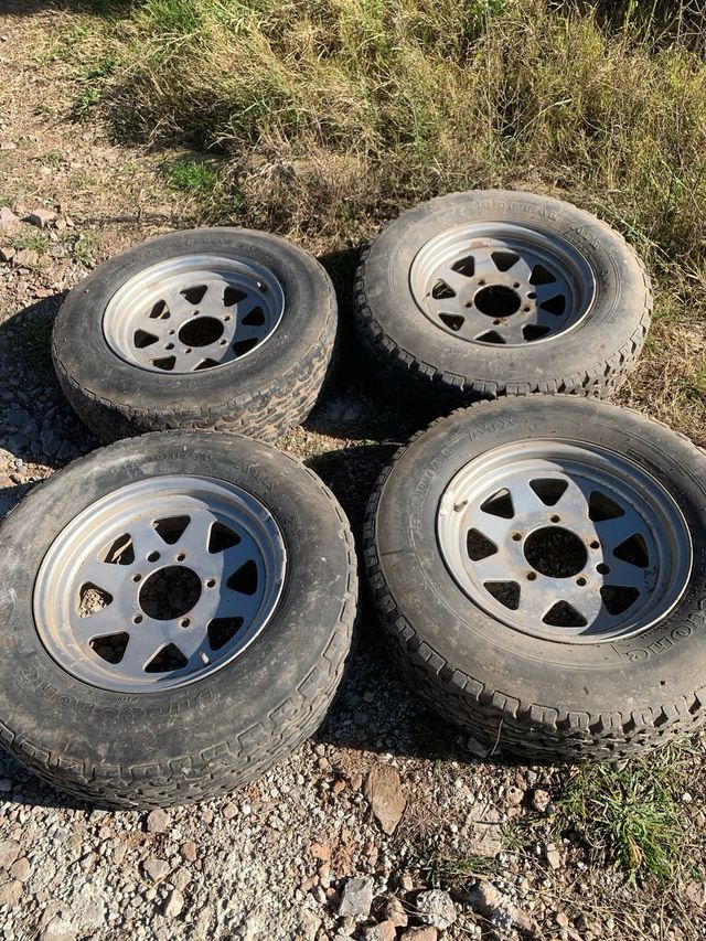 4 llanta,rueda completa Suzuki SJ 410/413