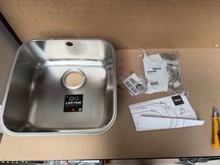 Fregadero bajo encimera Teka 401x401x185mm