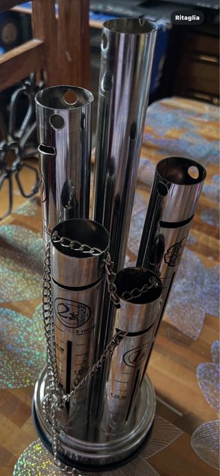 Salvadanaio conta euro in metallo