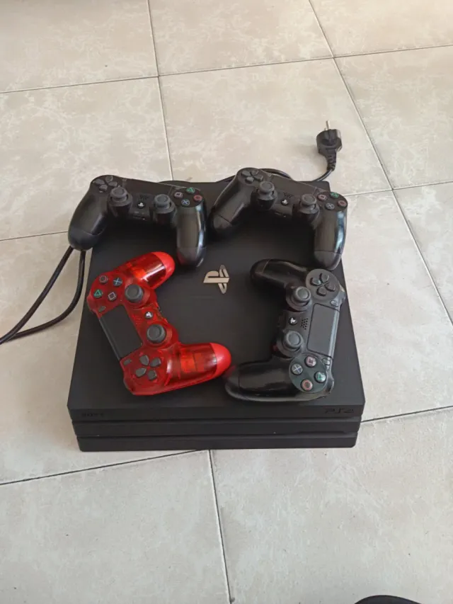 Ps4 Pro Sony Negra