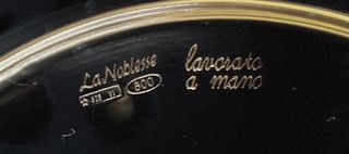 Ciotola Argento 800 lavorato a mano