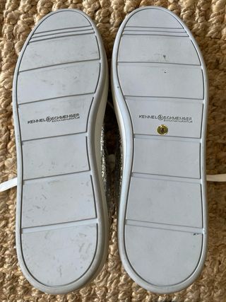 Zapatos Kennel & Schmenger Piel Plata