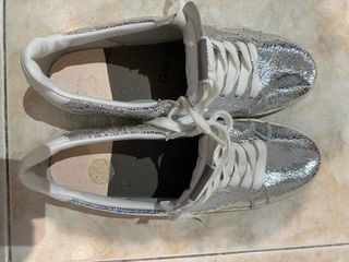 Zapatos Kennel & Schmenger Piel Plata