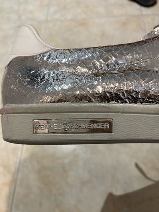 Zapatos Kennel & Schmenger Piel Plata