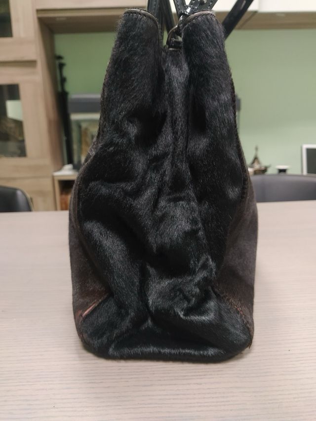 Borsa Fendi 2Jours Pelle e Cavallino