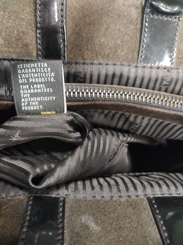 Borsa Fendi 2Jours Pelle e Cavallino