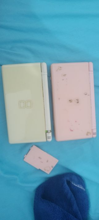 Lote Nintendo DS Lite Rosa y Blanca