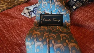 LOTE VINTAGE (38) Corbatas de Seda Alta Calidad.