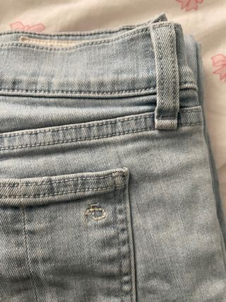 Rag & Bone Jeans Azules Desgastados Skinny