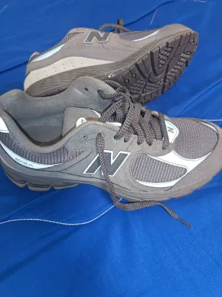 New Balance Scarpe Grigio Azzurro