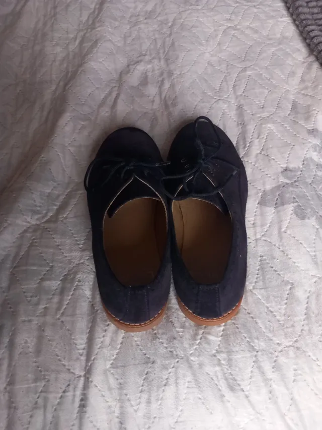 Zapatos niño azul marino número 35