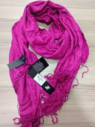 Sciarpa Antony morato fucsia con frange