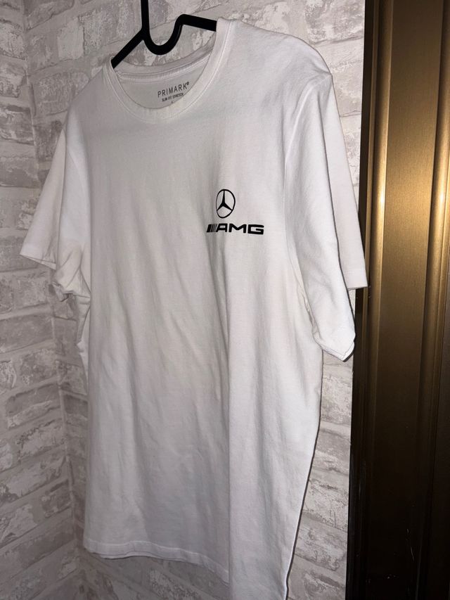 Camiseta Mercedes AMG Blanca