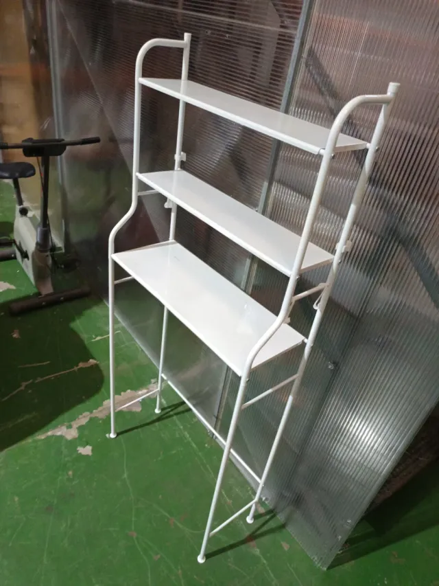 Estantería Baño Metálica Blanca