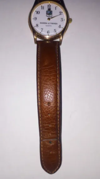 Orologio Guardia di Finanza Vintage Pelle Marrone