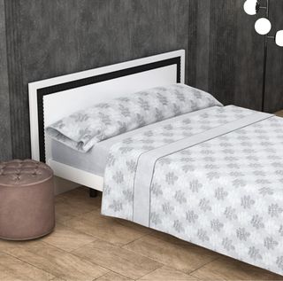 Juego Sábanas Coralina Gisela Gris