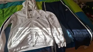 Conjunto Chándal Nike Blanco y Azul