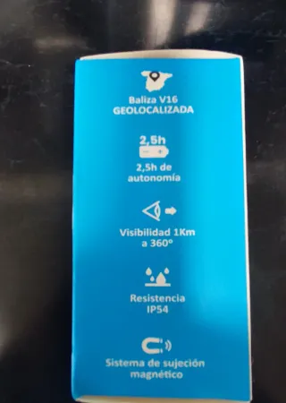 Baliza V16 Geolocalizable DCT 3.0 y chaleco