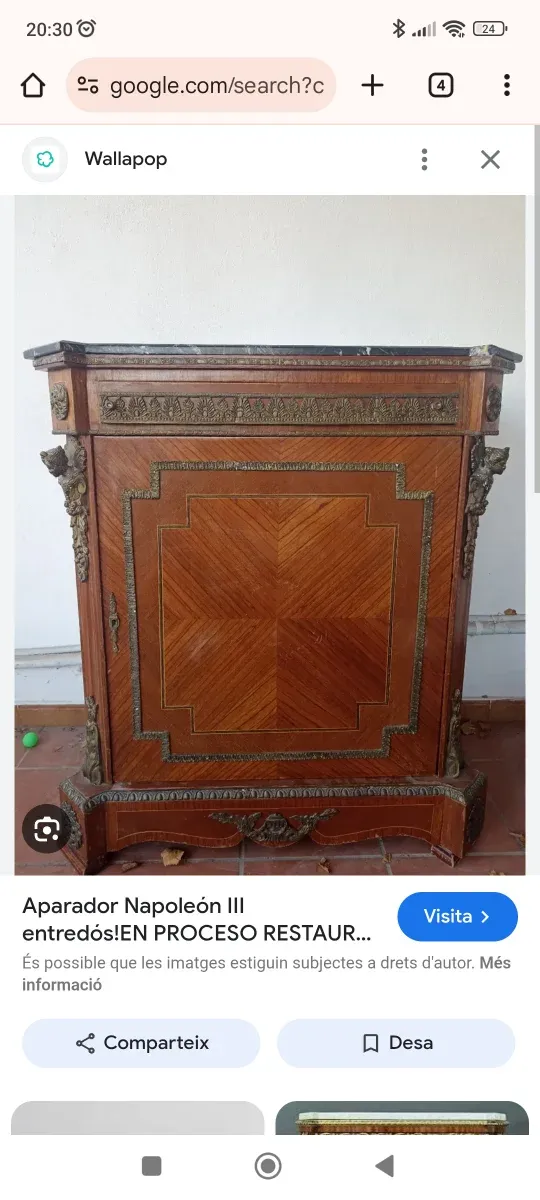 Aparador Napoleón III restaurado