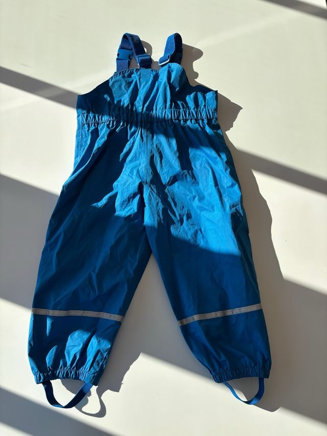 Pantalón impermeable azul T.98/104