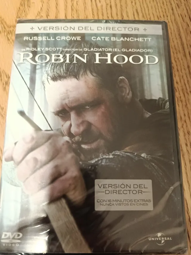 DVD Robin Hood - Versión del Director