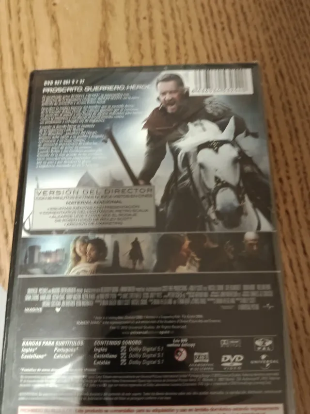 DVD Robin Hood - Versión del Director