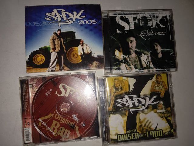 Lote 4 CDs SFDK Rap Español