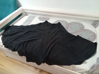 Falda y maillot ensayo flamenco negro