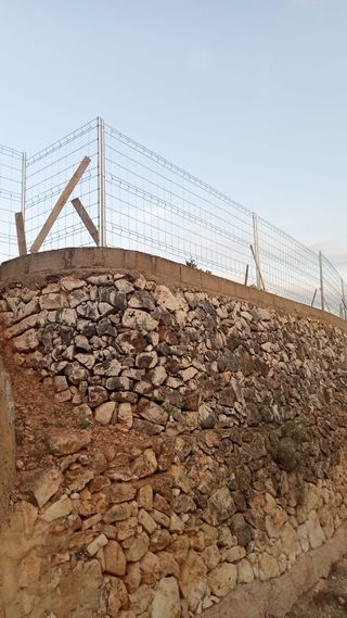 Vallas de obra metálicas