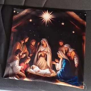 2 Federe Cuscini Velluto Natale