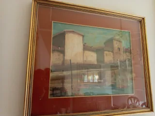 Quadro olio Lamberto Lamberti