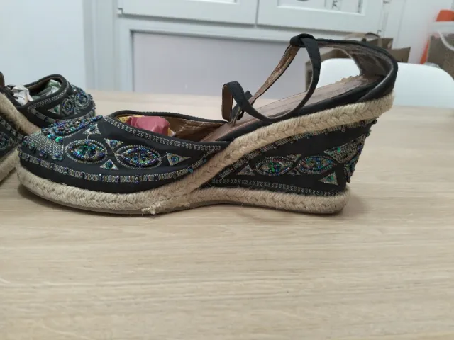 Cuñas Bosanova abalorios