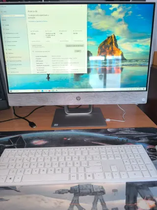 Ordenador All in One HP i5 24" Táctil