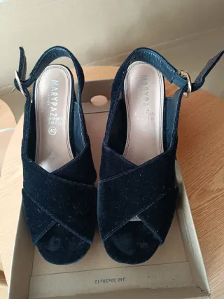 Sandalias MARYPAZ Negras Talla 40