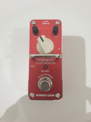 Pedal Overdrive/Distorsión Monkey Loop.