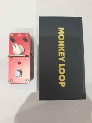Pedal Overdrive/Distorsión Monkey Loop.