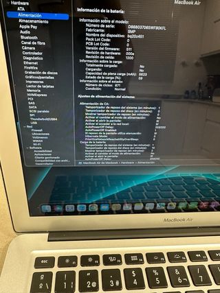 MacBook Air 13 2017 Plata