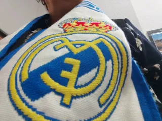 Bufanda caliente Real Madrid Azul/Blanca
