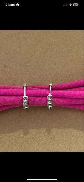 Orecchini placcati Argento con Zirconia