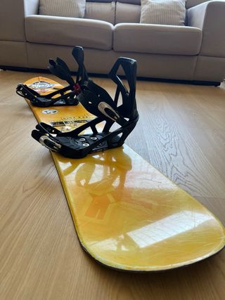 Tabla Snow LineDog + Fijaciones Allmountain SNB100