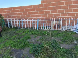 Reja de Hierro con Corazones.  Precio Negociable.