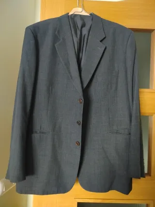 Traje de chaqueta gris
